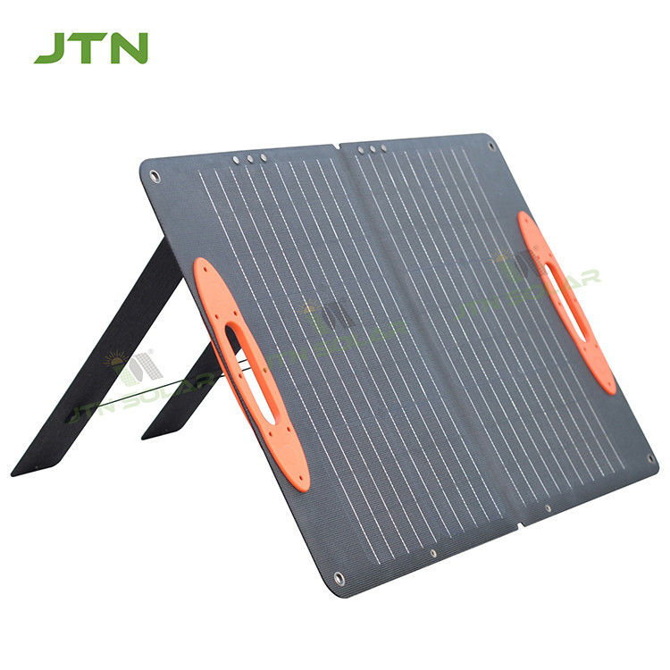 মোনা পোর্টেবল সোলার ফোল্ডিং ব্যাগ 60W ওভারল্যাপিং প্রয়োজনীয়তার জন্য ভাঁজযোগ্য সৌর প্যানেল