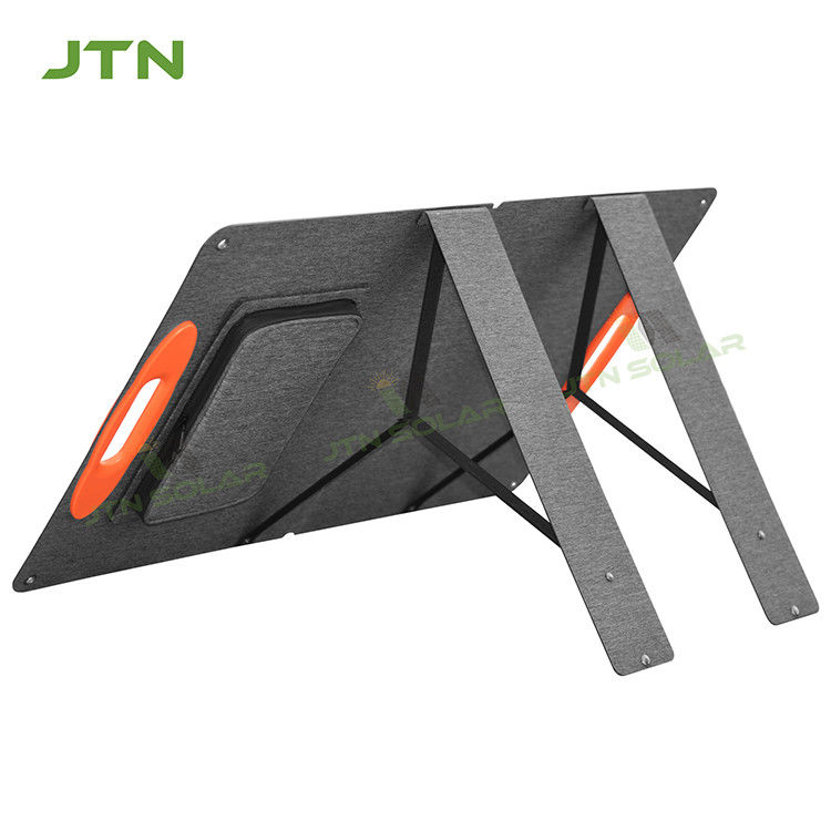 মোনা পোর্টেবল সোলার ফোল্ডিং ব্যাগ 60W ওভারল্যাপিং প্রয়োজনীয়তার জন্য ভাঁজযোগ্য সৌর প্যানেল