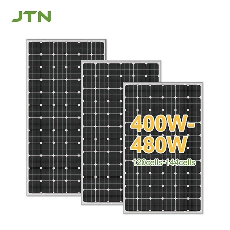 400w 410w 385w সোলার প্যানেল সোলার সিস্টেমের আউটপুট মোড MC4/DC/Anderson এর জন্য একক স্ফটিক