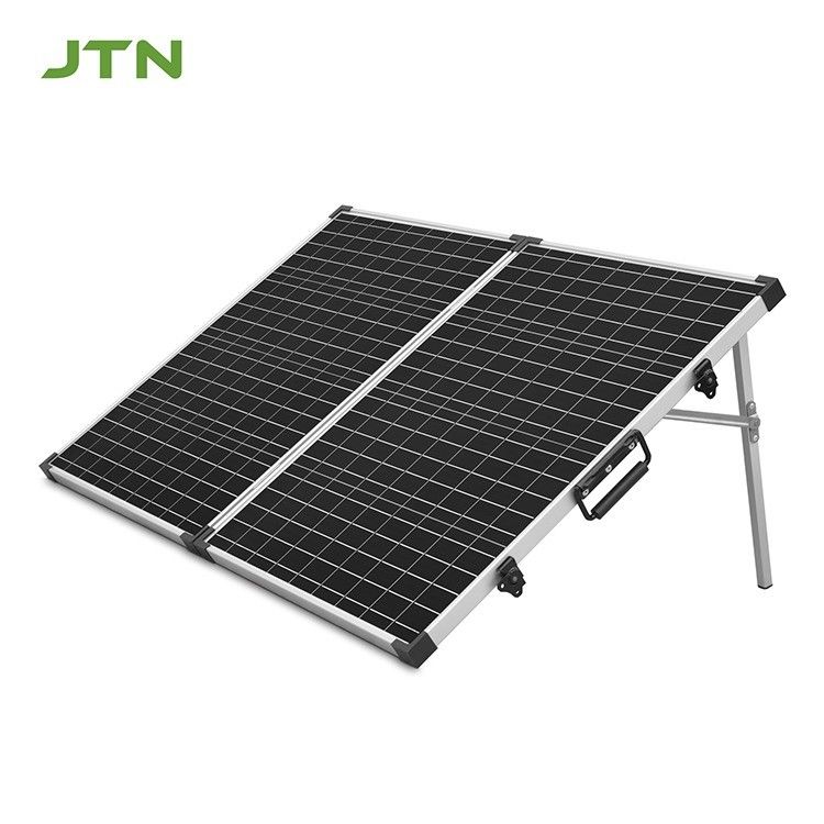 চ্যাম্পিং মোনো 100W PV ভাঁজ সৌর প্যানেল সিই/এফসিসি/আরওএইচএস/পিএসই সার্টিফাইড 12 বছর কারিগরি