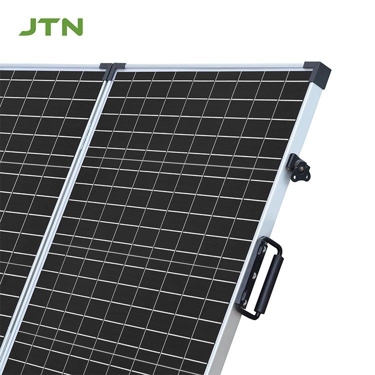 চ্যাম্পিং মোনো 100W PV ভাঁজ সৌর প্যানেল সিই/এফসিসি/আরওএইচএস/পিএসই সার্টিফাইড 12 বছর কারিগরি