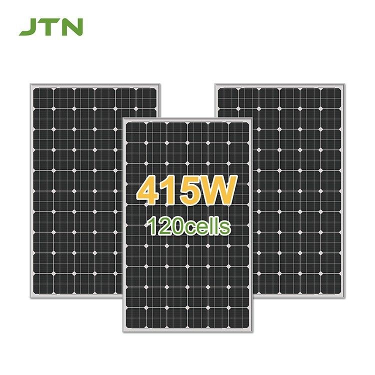 আইপি 67 রেটযুক্ত জংশন বক্স সহ 400W অর্ধ সেল ফোটোভোলটাইক একক স্টক পিভি সৌর প্যানেল